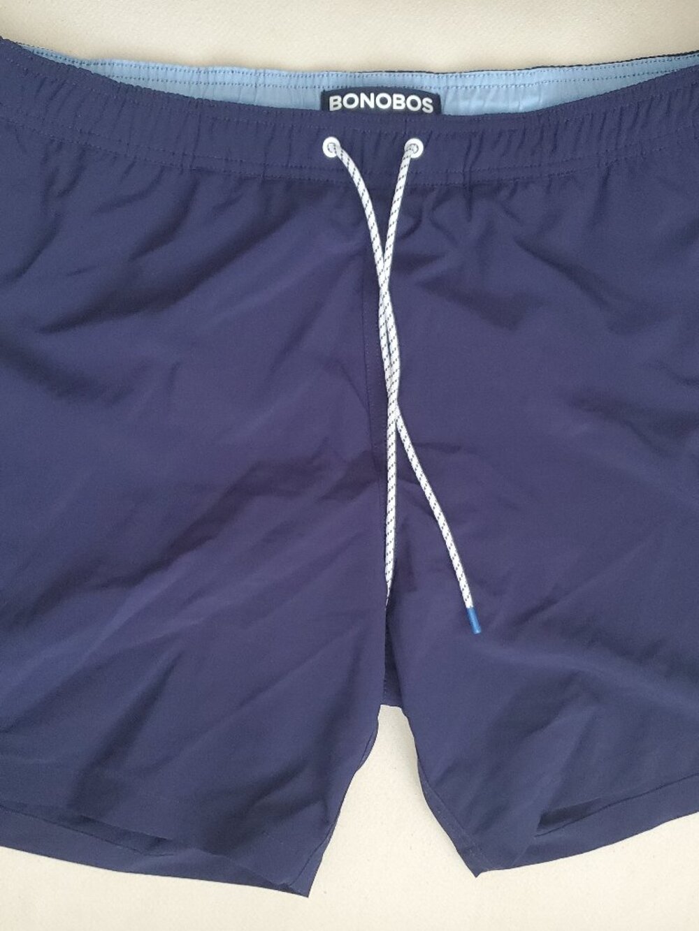 Bonobos Navy Blue Swim Trunks - SIZE LARGE